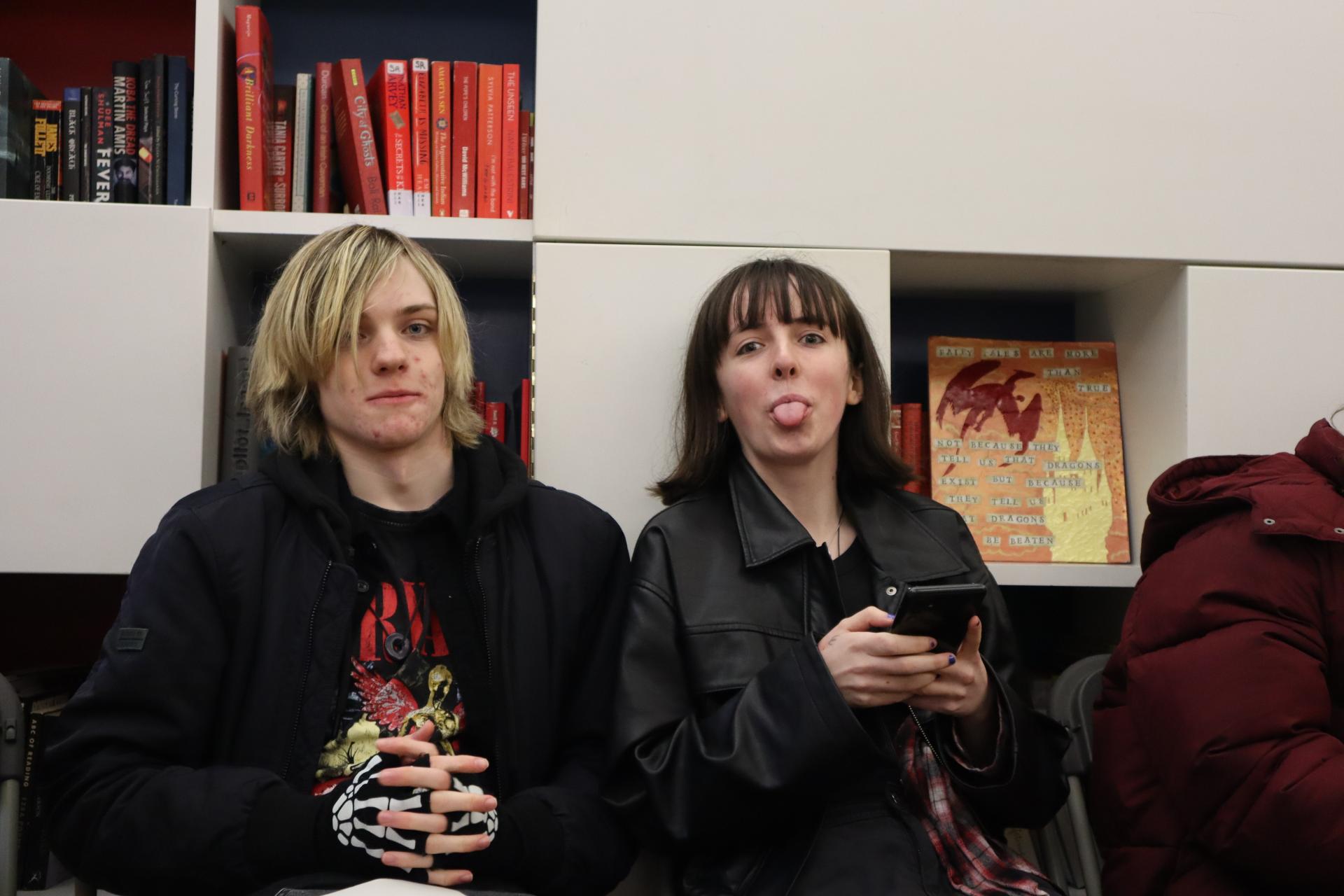 Attendees at Fighting Words