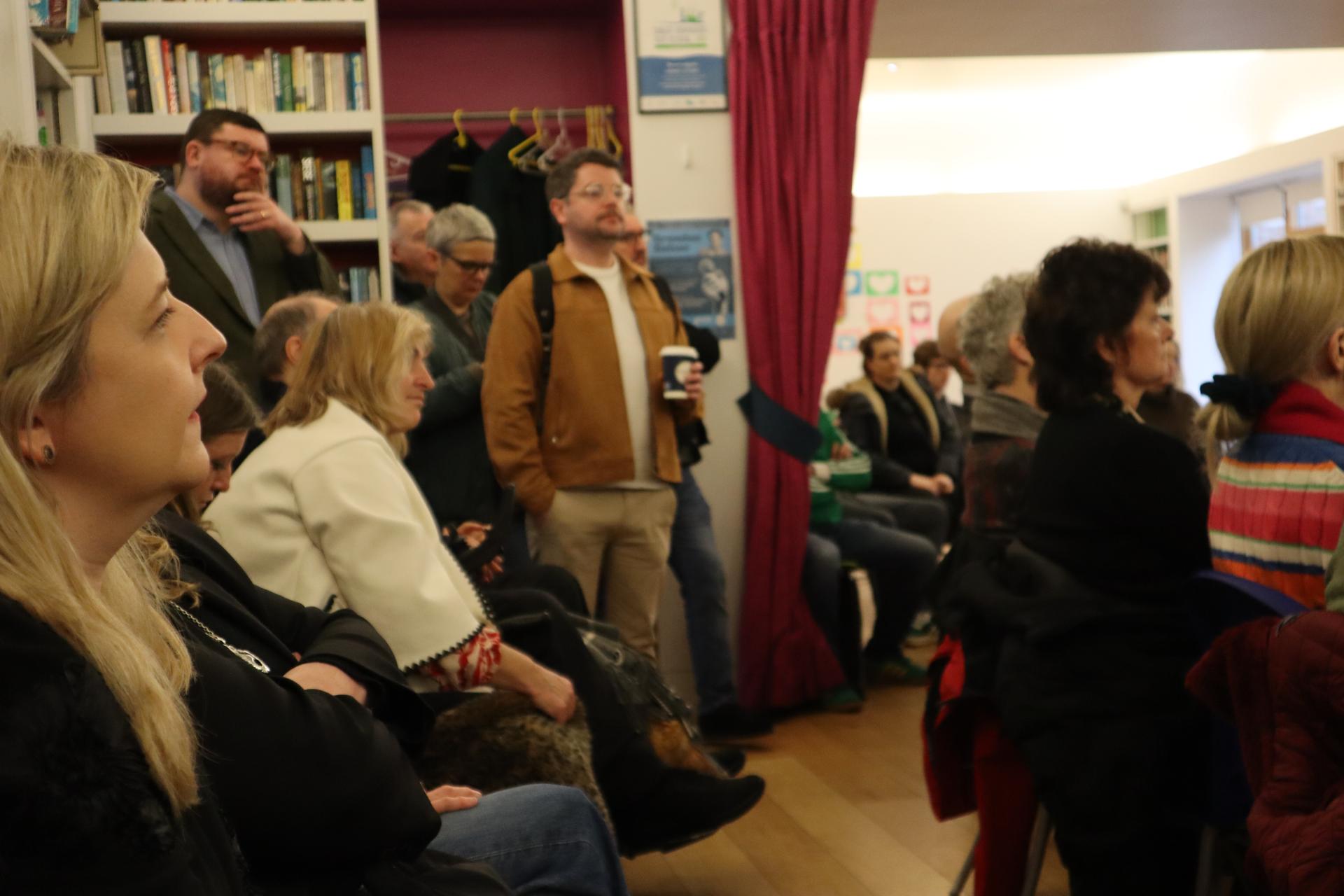 Attendees at Fighting Words
