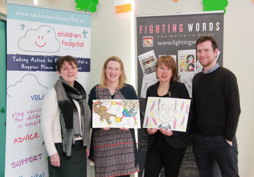 Fighting Words and Children In Hospital Ireland - Launching Our Partnership on World Book Day!