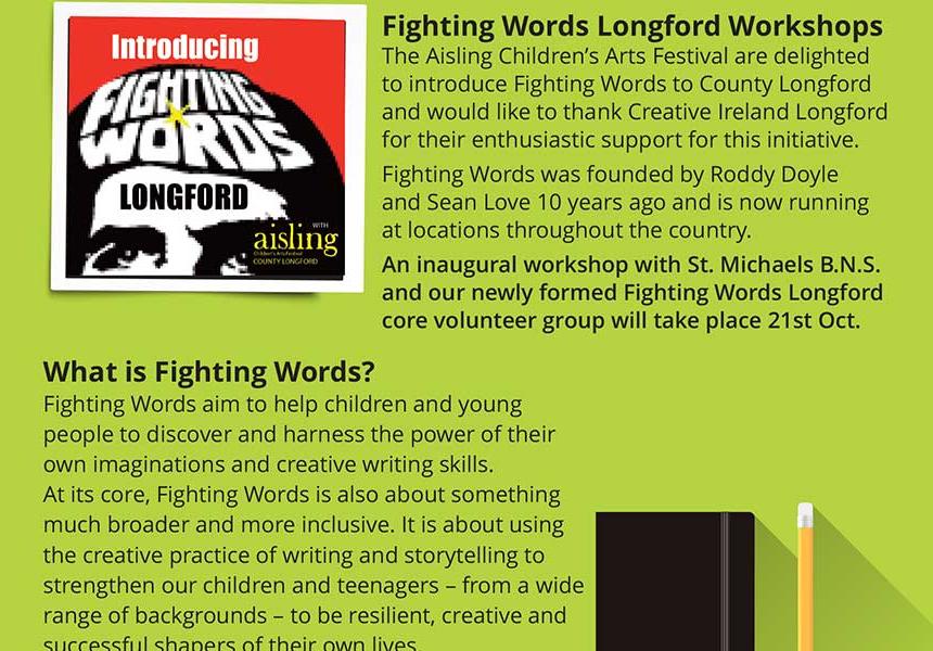 Fighting Words is coming to Longford!
