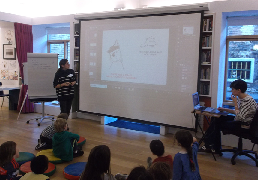 Pirate Johnny Blackbeard: Creating a Picture Book at Fighting Words