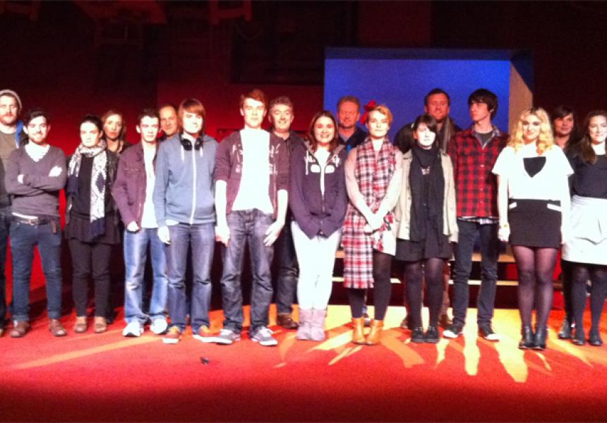 Fighting Words playwrights at the Abbey Theatre