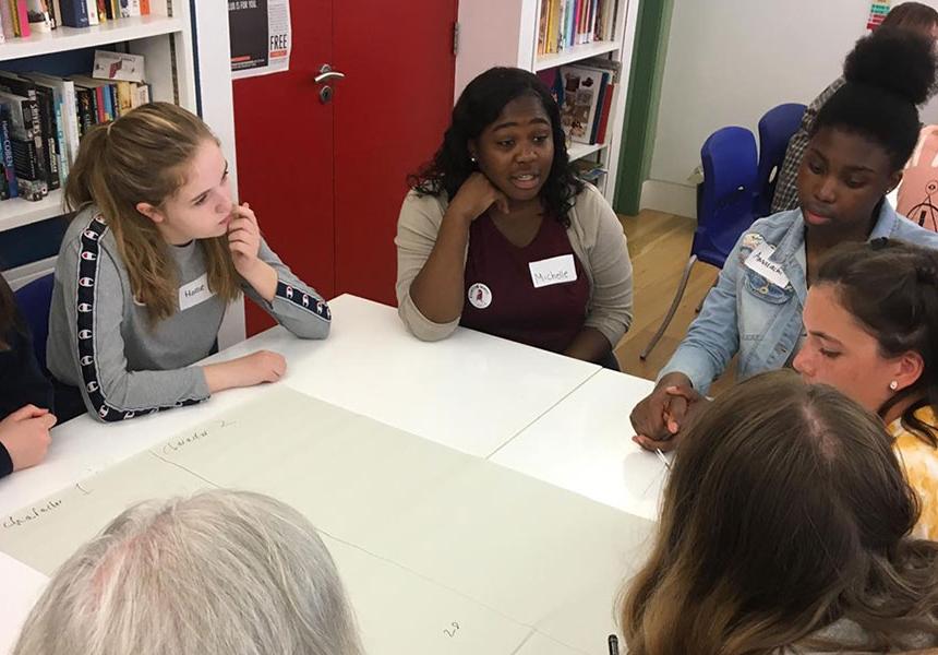 Help a Young Person to Tell Their Stories - Volunteer with Fighting Words!