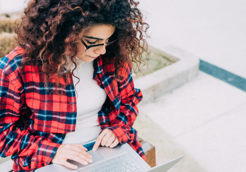 Girl Writing