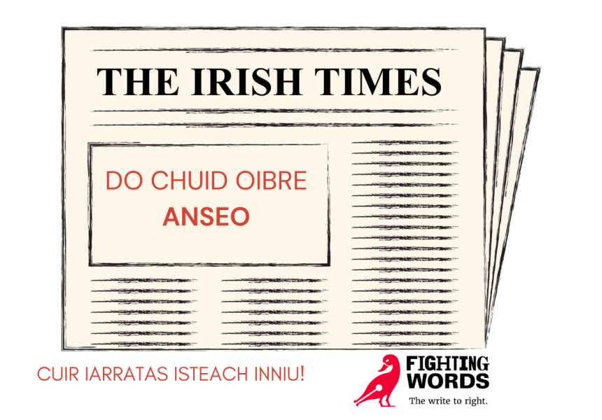 Irish Times Supplement 2024 as Gaeilge