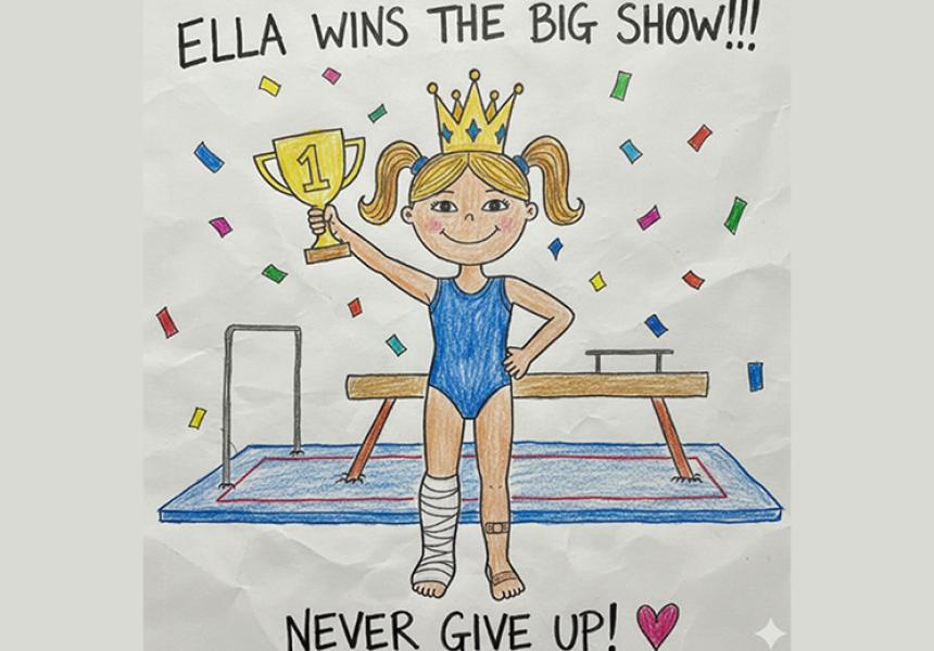 Ella Never Gives Up!