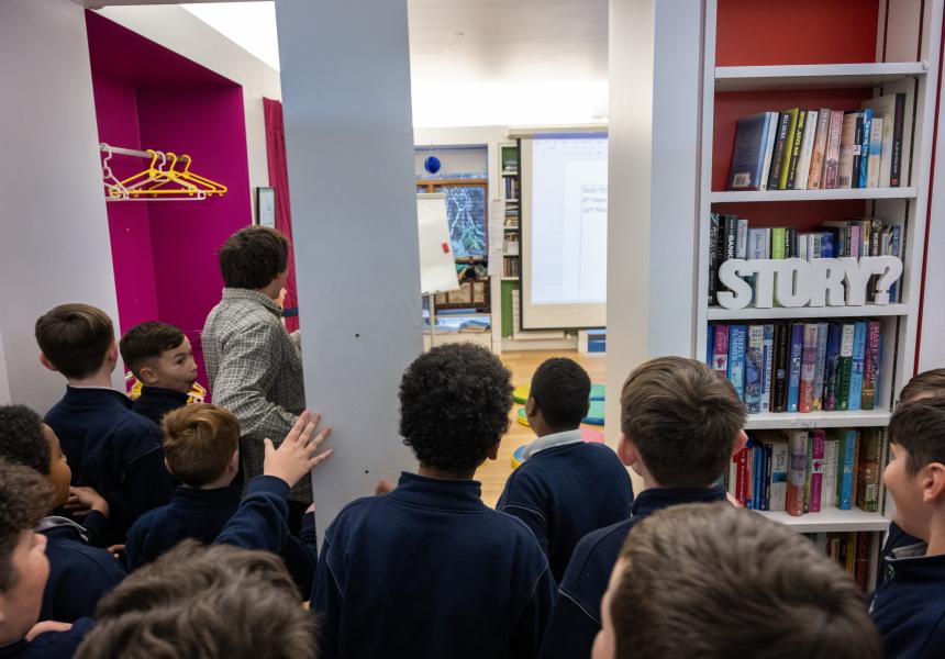 The magic door at Fighting Words
