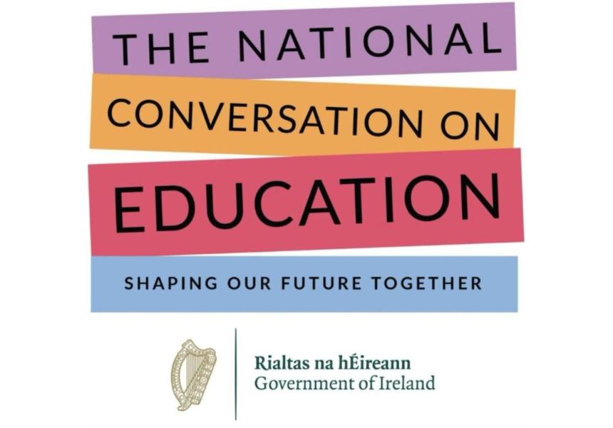 The National Conversation on Education logo