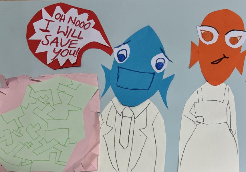 THE FISH & THE ROBOT