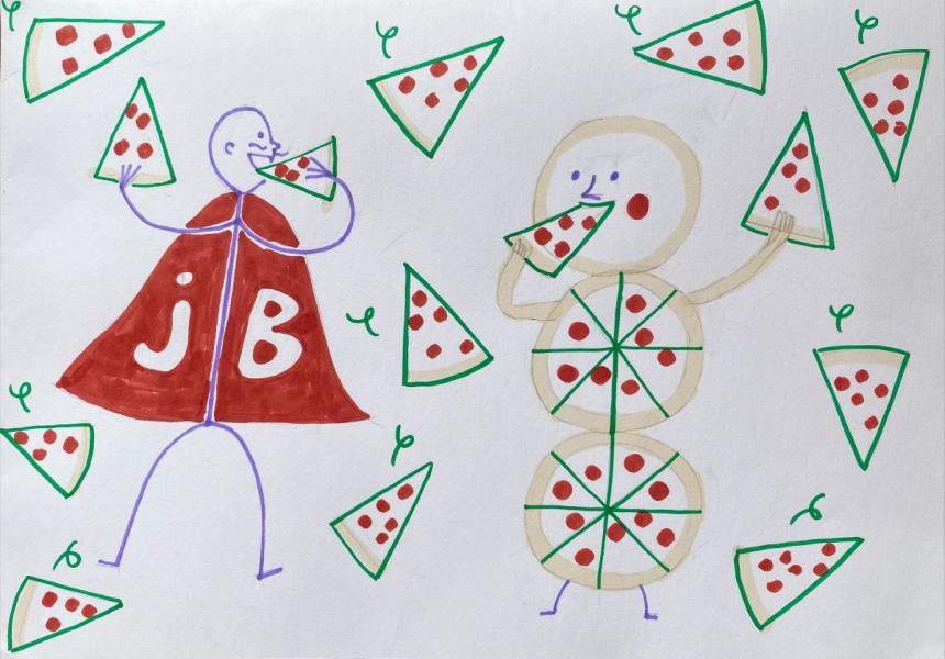The Flying Pizza