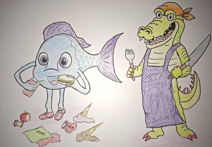 Bob the fish’s big adventure