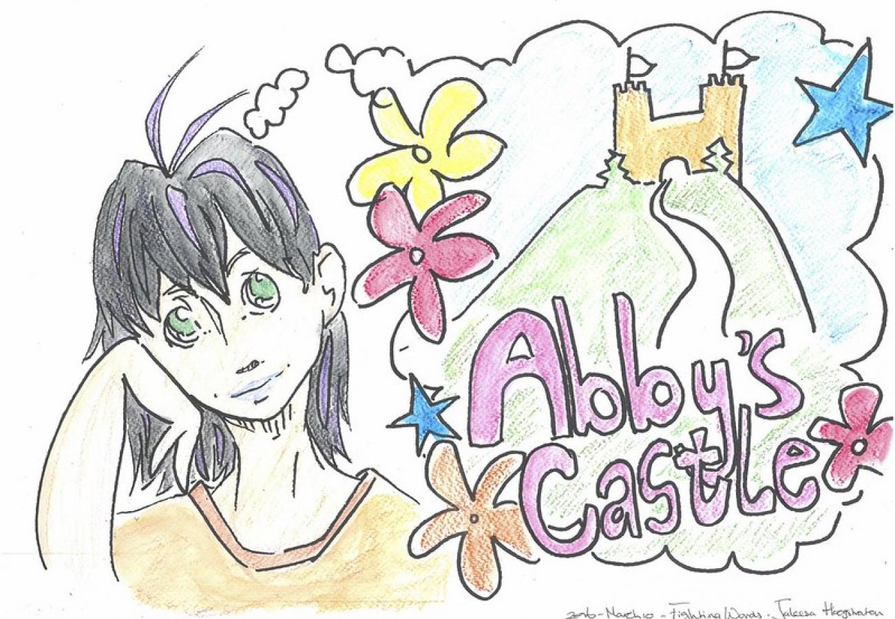 Abby and Fluffy
