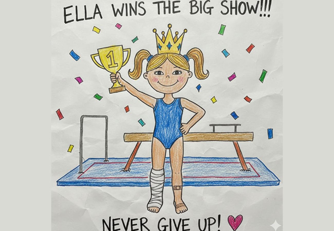 Ella Never Gives Up!