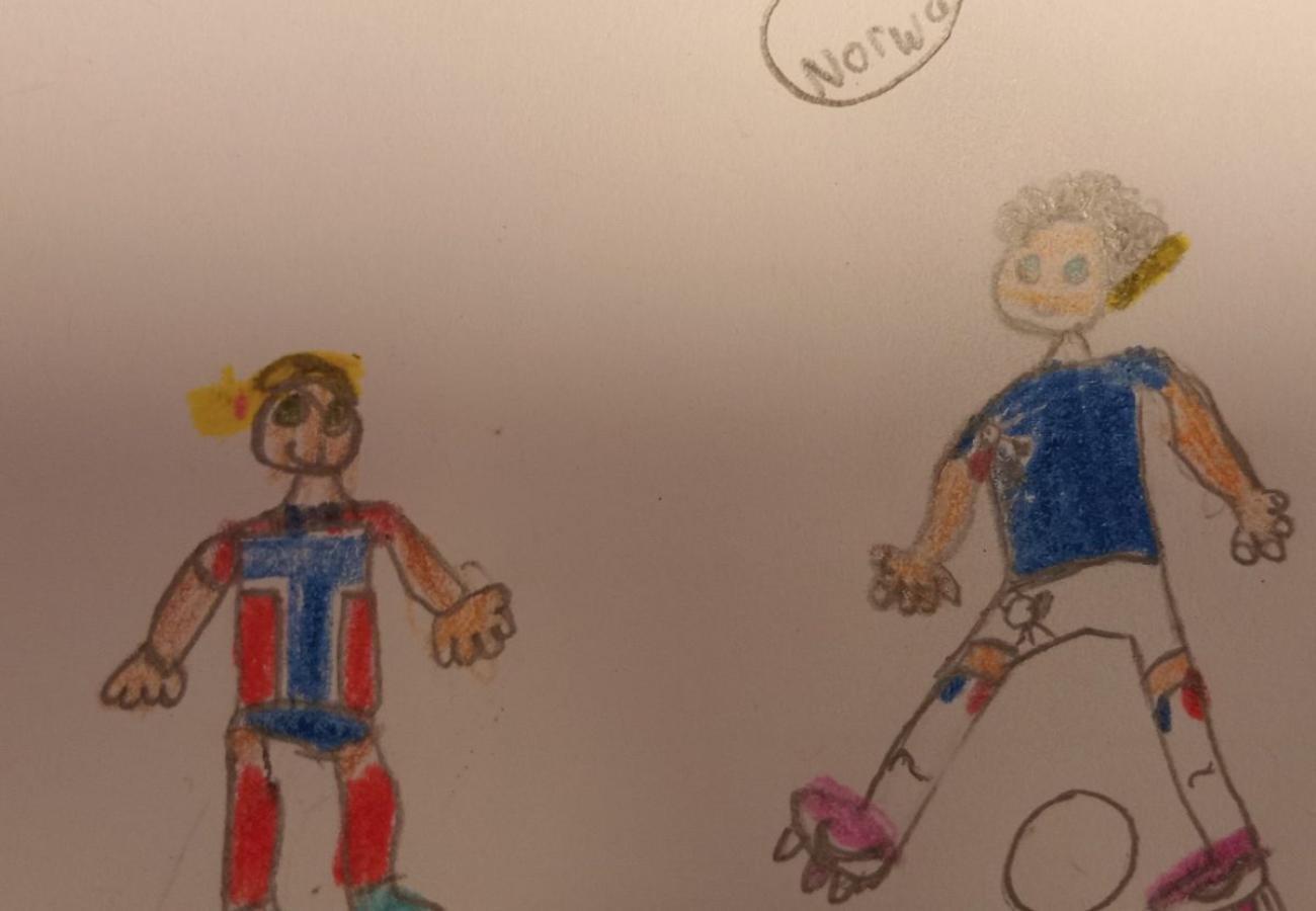 Johno the Fireman and Mango want a World Cup Ball.