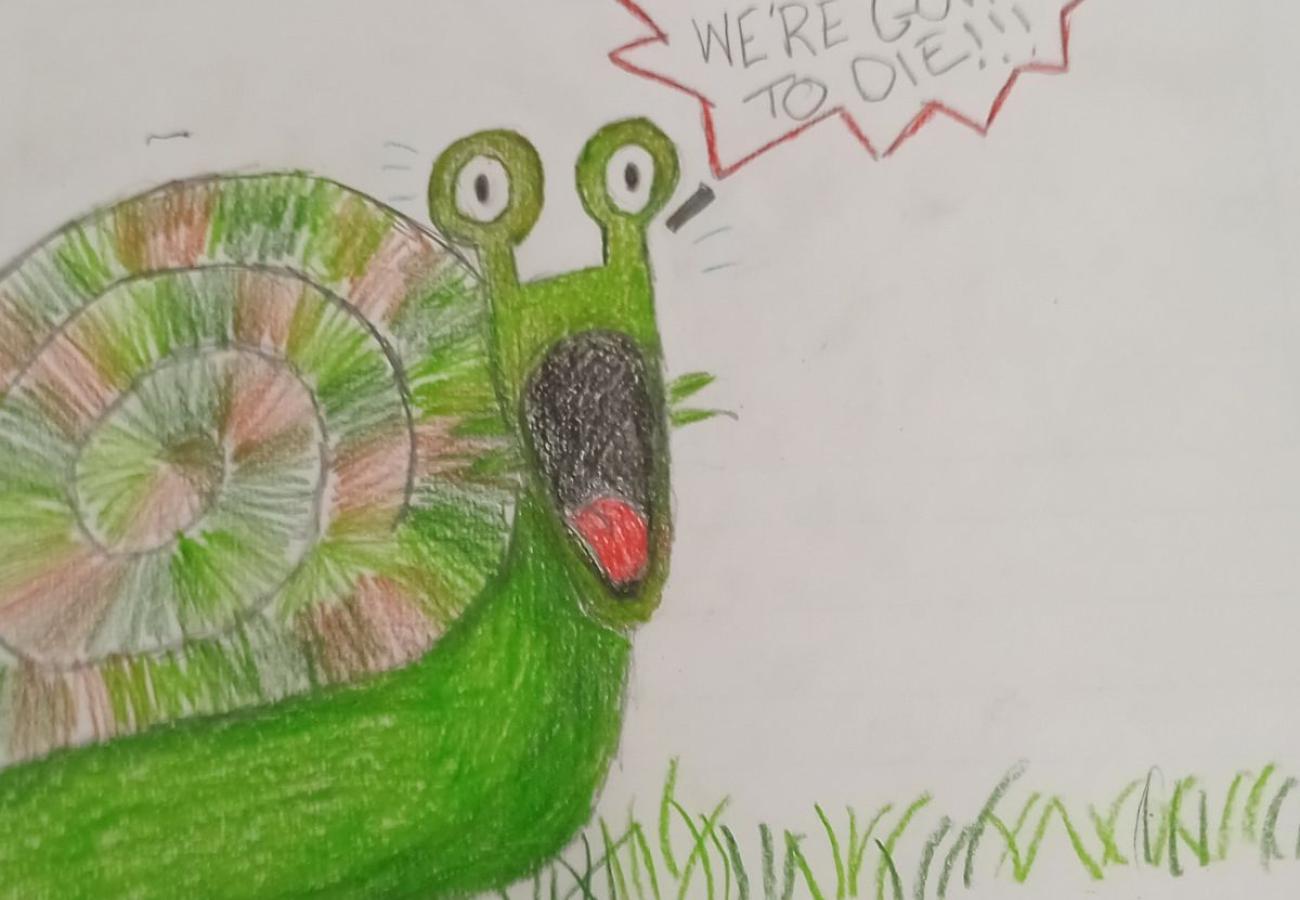 The Runaway of Jerry the Snail & Jim-Bob-Joe the Frog