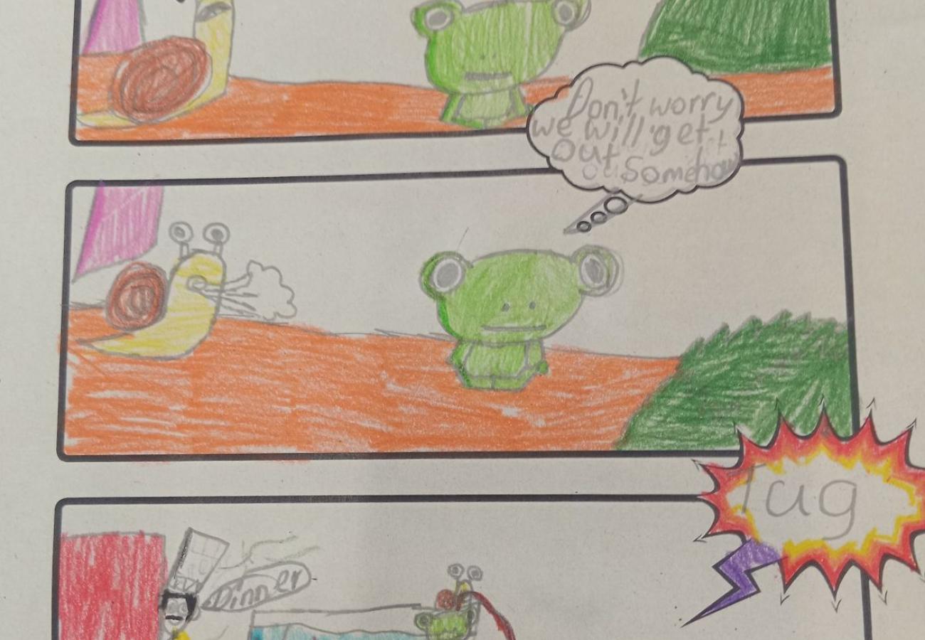 The Runaway of Jerry the Snail & Jim-Bob-Joe the Frog