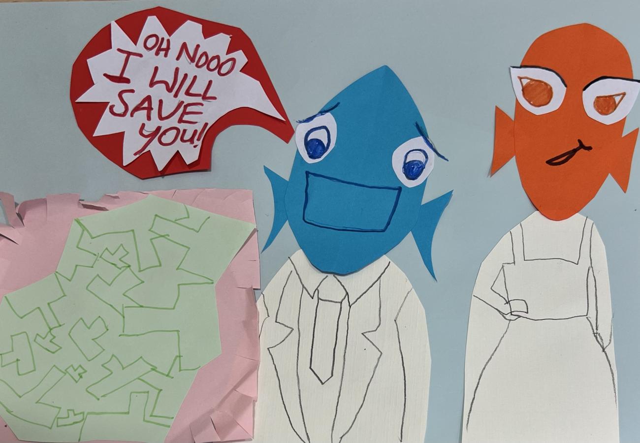 THE FISH & THE ROBOT