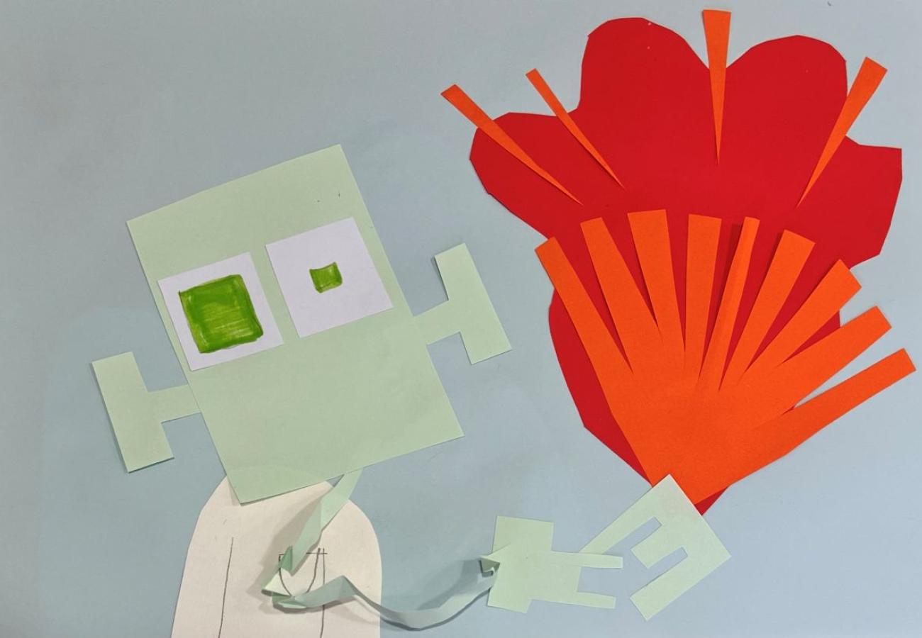 THE FISH & THE ROBOT