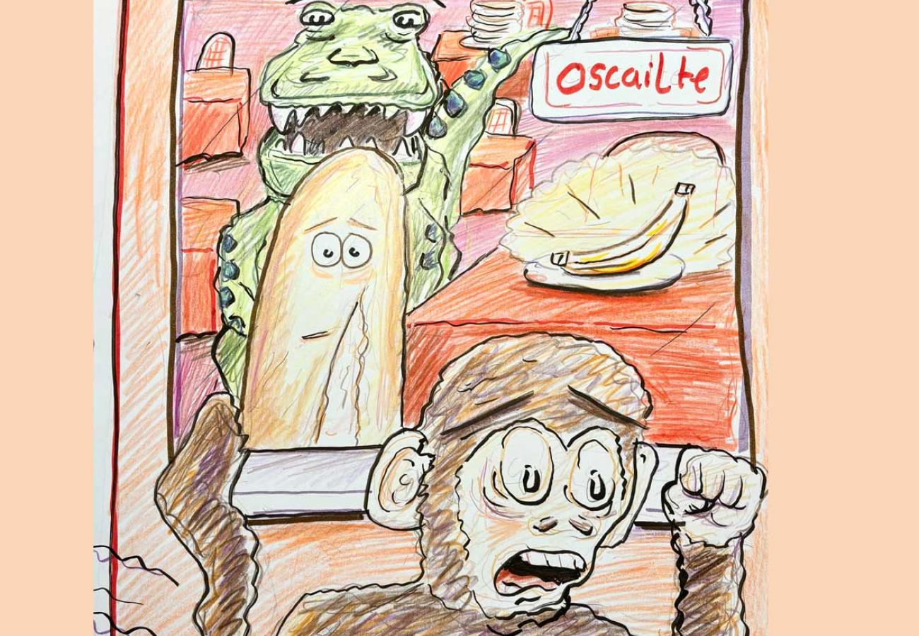 Moncaí agus an Banana Ór