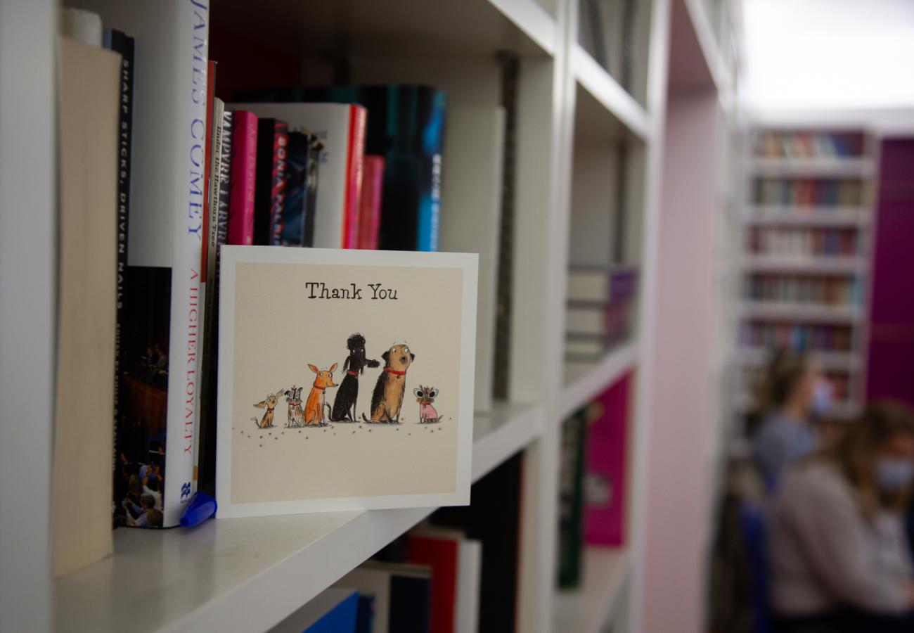 Thank you card 