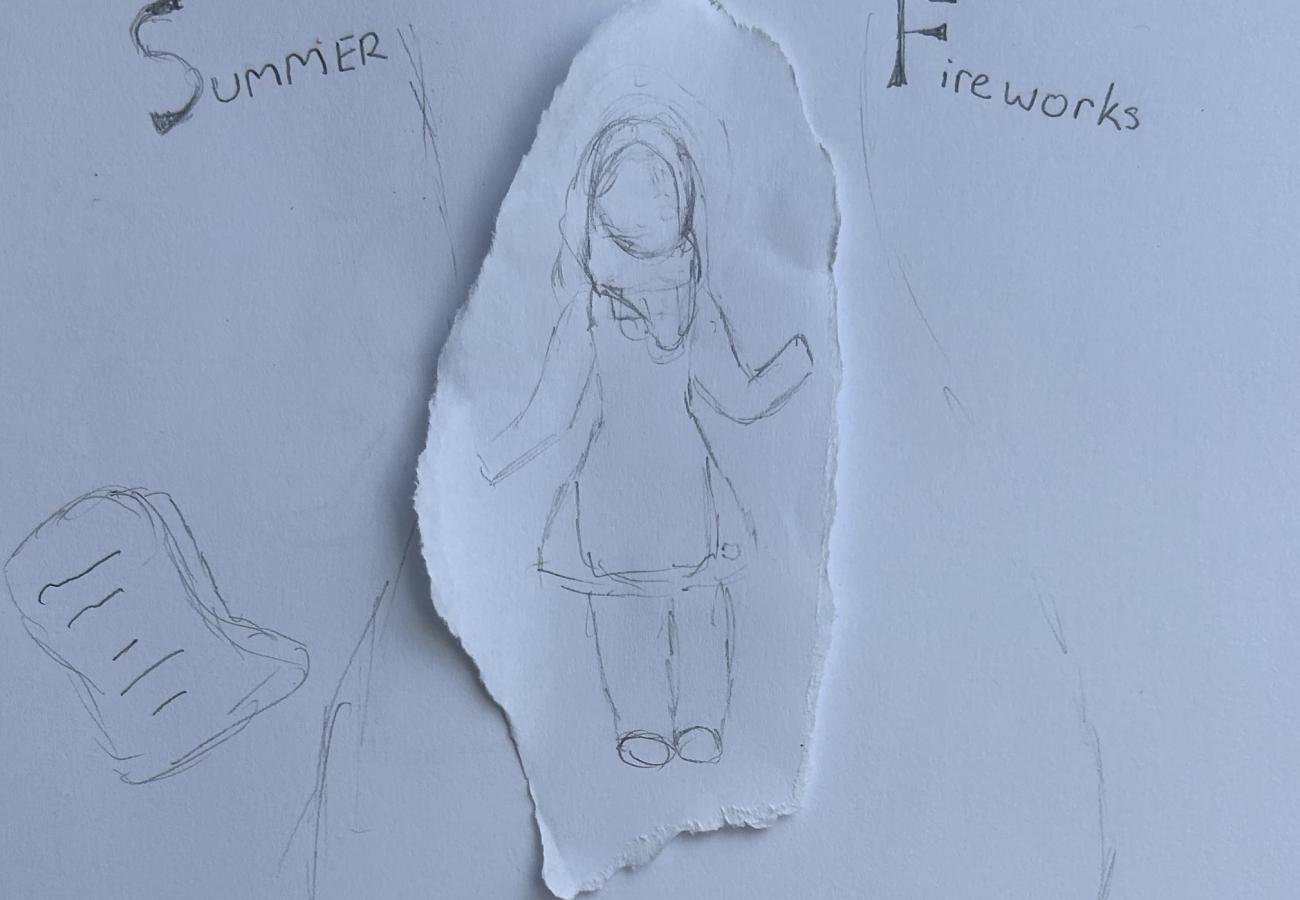 Summer fireworks & my dream