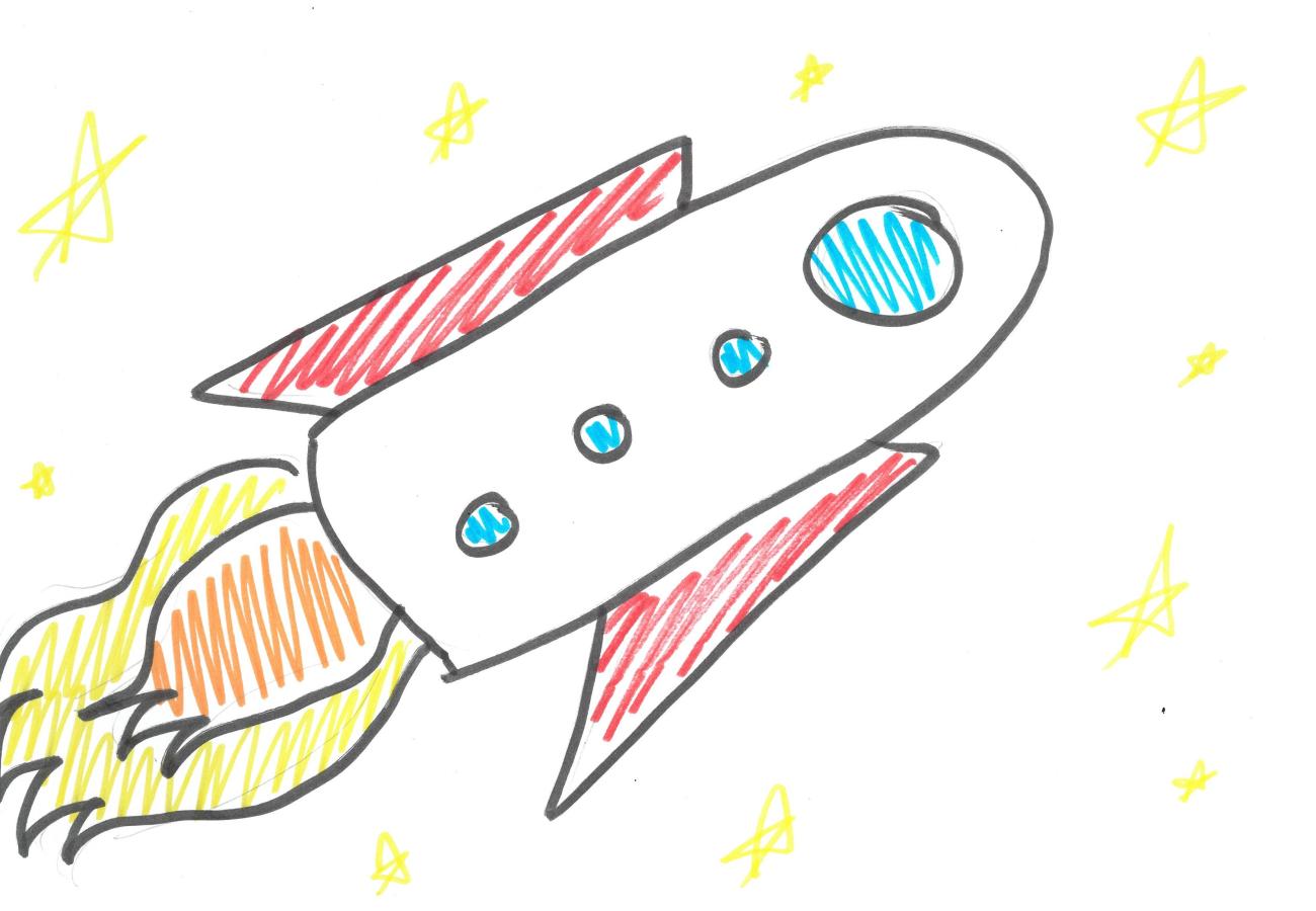 Ghosty Got to Go On A Rocket