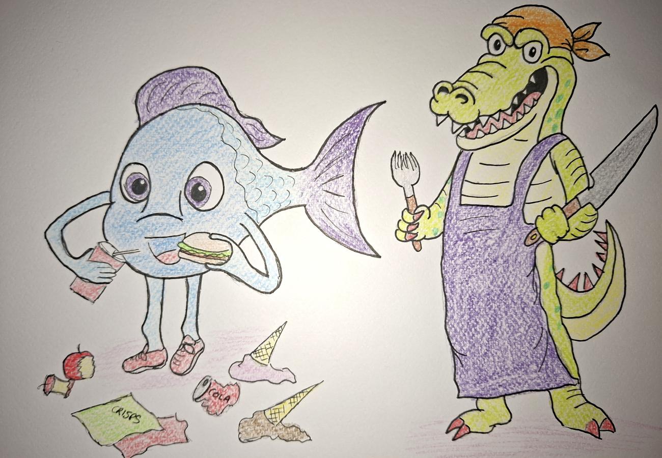 Bob the fish’s big adventure